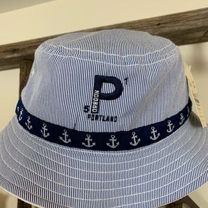 Brand new with tags seersucker hat